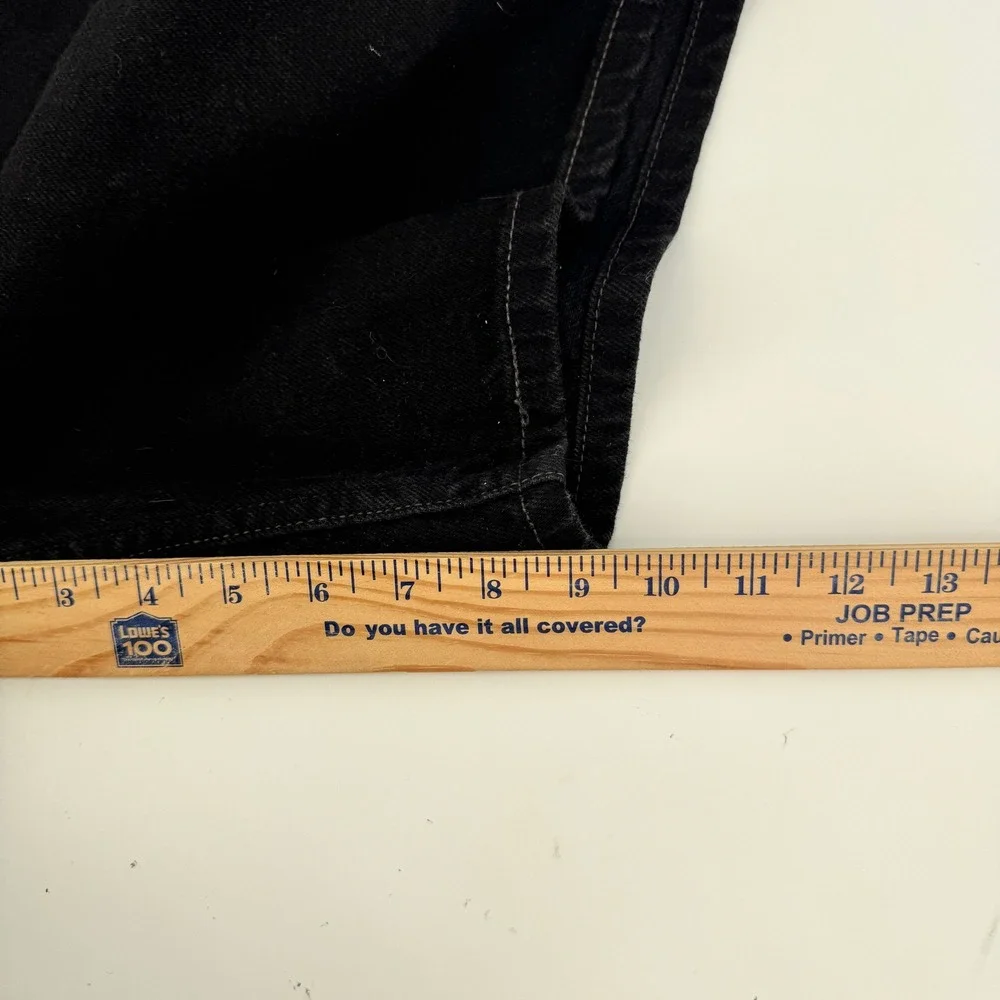 Vintage Levi‎ 550 Jeans Shorts 33 Mens Black Relaxed Fit Denim